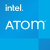 Логотип процесора atom