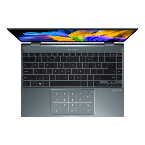 Ноутбук ASUS Zenbook 14 Flip OLED (UP5401, 11th Gen Intel) UP5401EA-KN026T (90NB0V41-M00970) - зображення 3