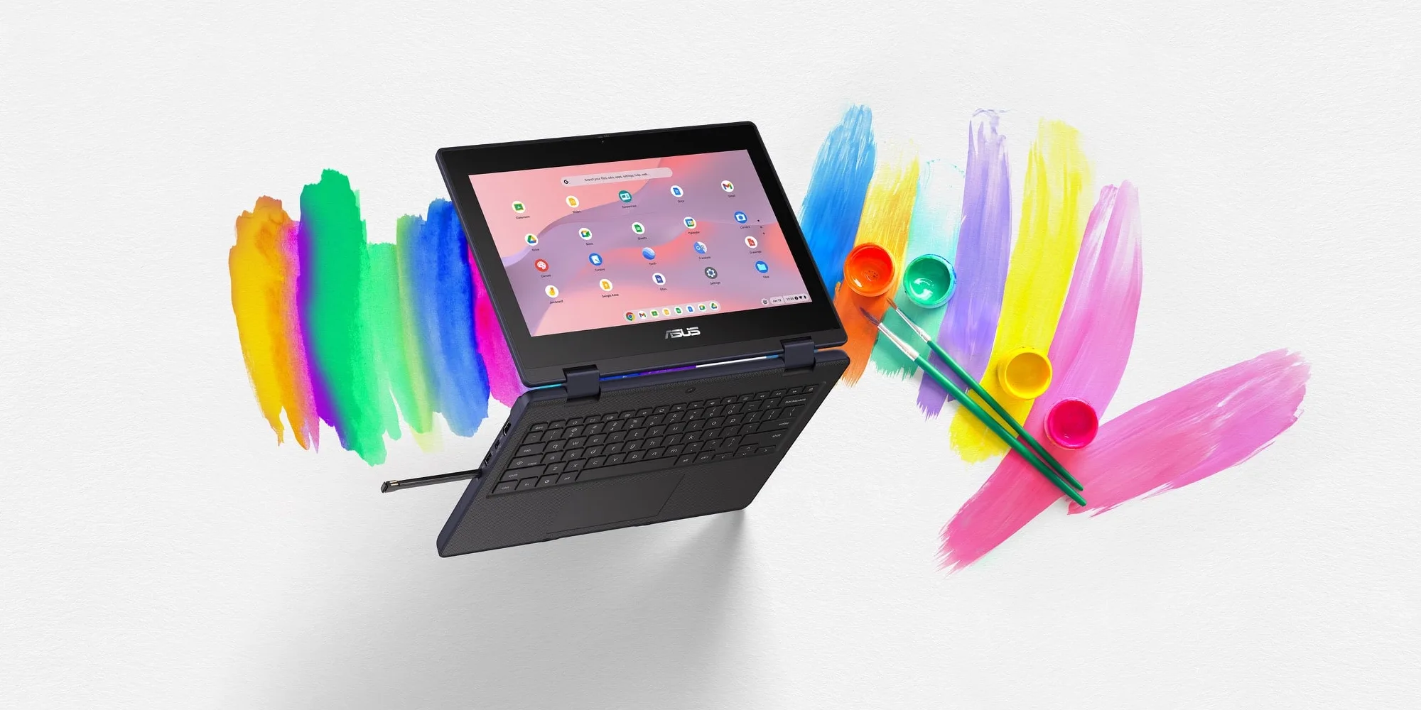 notebooks Chromebook CZ11 Flip (CZ1104F) 90NX07V1-M00900 - маркетингове зображення