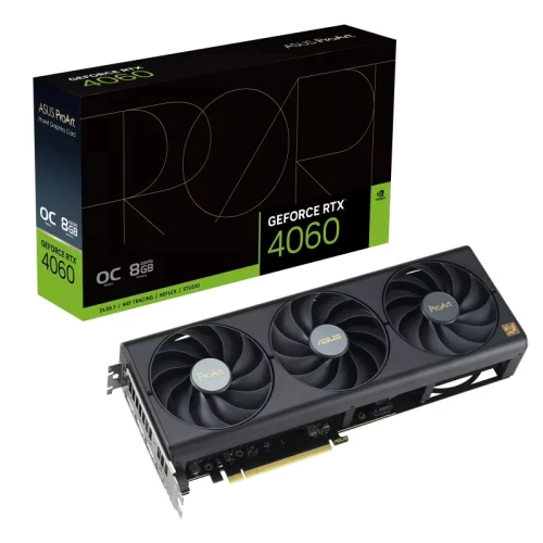 Зображення Відеокарта ProArt GeForce RTX 4060 OC edition 8GB GDDR6 (90YV0JM0-M0NA00)