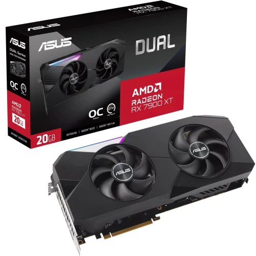 Зображення Відеокарта ASUS Dual Radeon RX 7900 XT OC Edition 20GB GDDR6 (90YV0IV2-M0NA00)