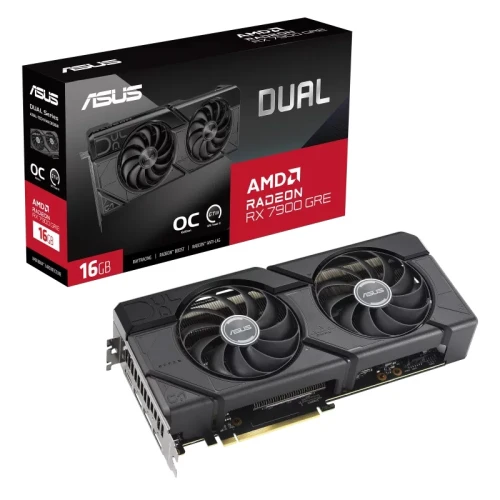 Зображення Відеокарта ASUS Dual Radeon RX 7900 GRE OC Edition 16GB GDDR6 (90YV0J90-M0NA00)