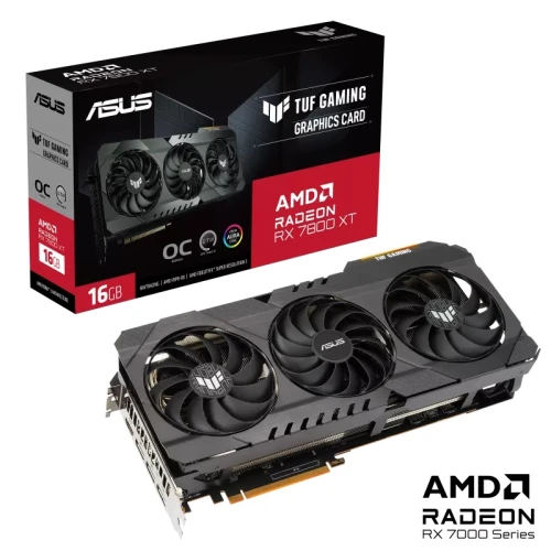 Зображення Відеокарта ASUS TUF Gaming Radeon RX 7800 XT OG OC Edition 16GB GDDR6 (90YV0K70-M0NA00)