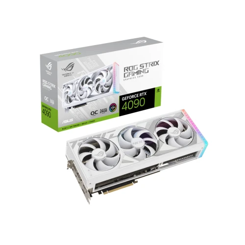 Зображення Відеокарта ROG-STRIX-RTX4090-O24G-WHITE (90YV0ID2-M0NA00)