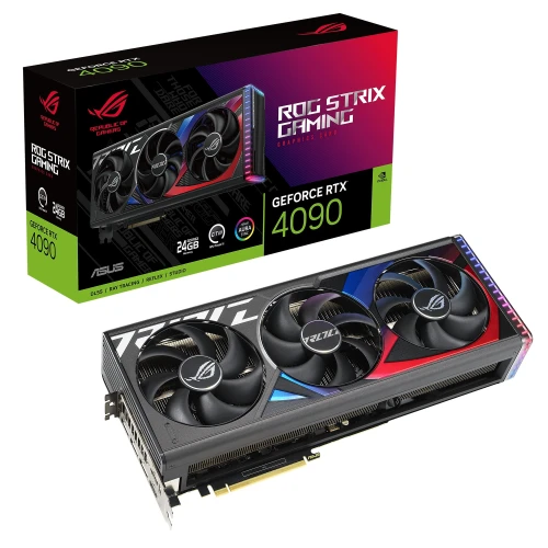 Зображення Відеокарта ROG-STRIX-RTX4090-24G-GAMING (90YV0ID1-M0NA00)
