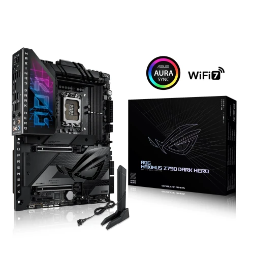 Зображення Материнська плата ROG MAXIMUS Z790 DARK HERO (90MB1F90-M0EAY0)