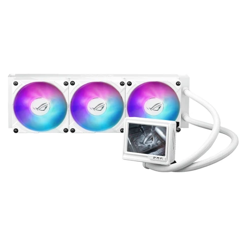 Зображення Система охолодження ROG Ryujin III 360 ARGB Extreme White Edition (90RC0132-M0EAY0)