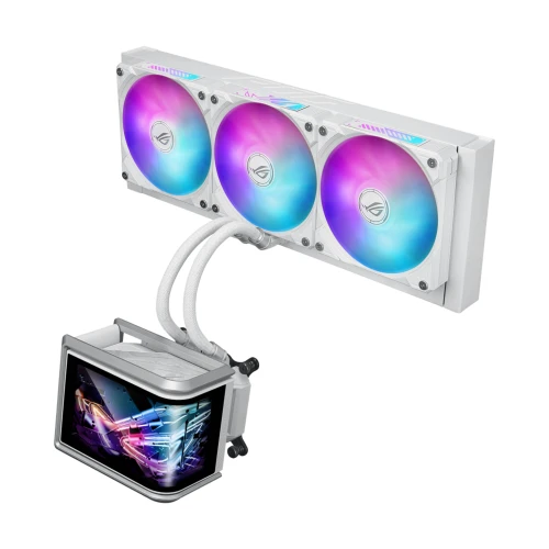 Зображення Система охолодження ROG Ryuo IV SLC 360 ARGB White Edition (90RC0152-B0EAY0)