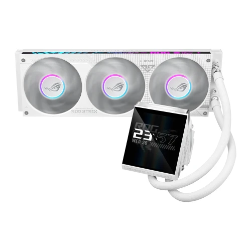 Зображення Система охолодження ROG Strix LC IV 360 ARGB LCD White Edition (90RC01M2-B0EAY0)