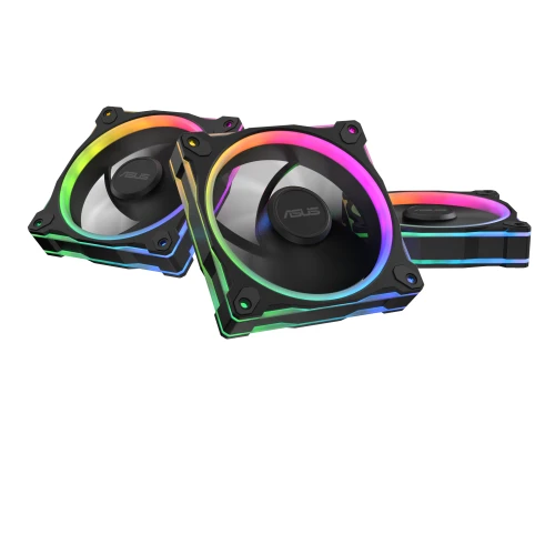 Зображення Вентилятор ASUS Prime MR120 ARGB Fan - Triple Pack (90DA00I0-B09020)