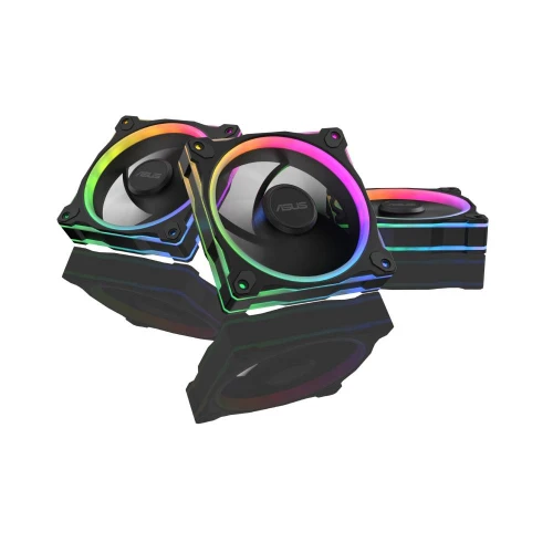 Зображення Вентилятор ASUS Prime MR120 ARGB Reverse Fan - Triple Pack (90DA00L0-B09020)